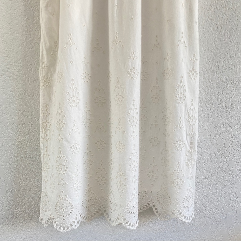 Rebecca Taylor White Embroidered eyelet Dress - Picture 6 of 13